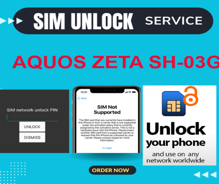 sim unlock service AQUOS ZETA SH-03G
