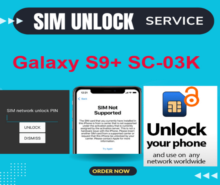 sim unlock service Galaxy S9+ SC-03K